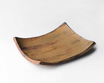 19.5cm / Vintage Tableware | Nunome Fabric Surface | Japanese Studio Pottery
