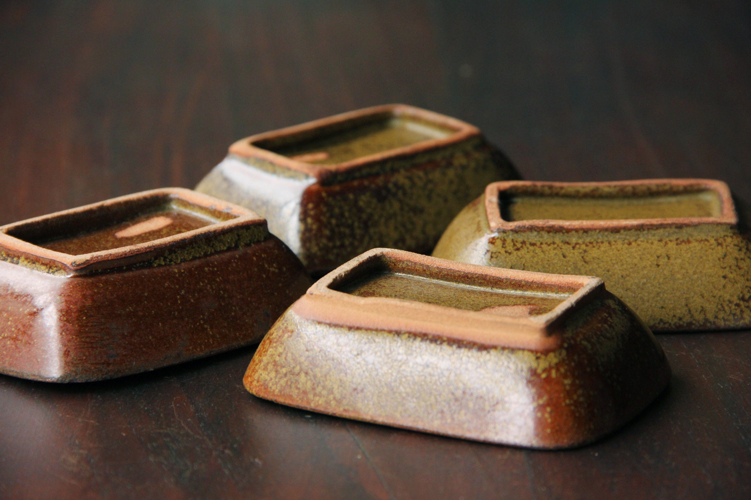 W9.5cm / Soy Sauce Plate Japanese Vintage Ceramic Etsy