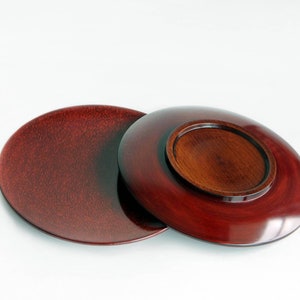 15cm / Goto Nuri | Japanese Urushi Lacquerware | Wooden Plate
