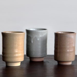 Vintage Hagi Ware | Small Size Tea Cup | Japanese Ceramic