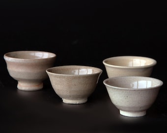 Old Hagi-Yaki Sake Cup | Japanese Ceramic