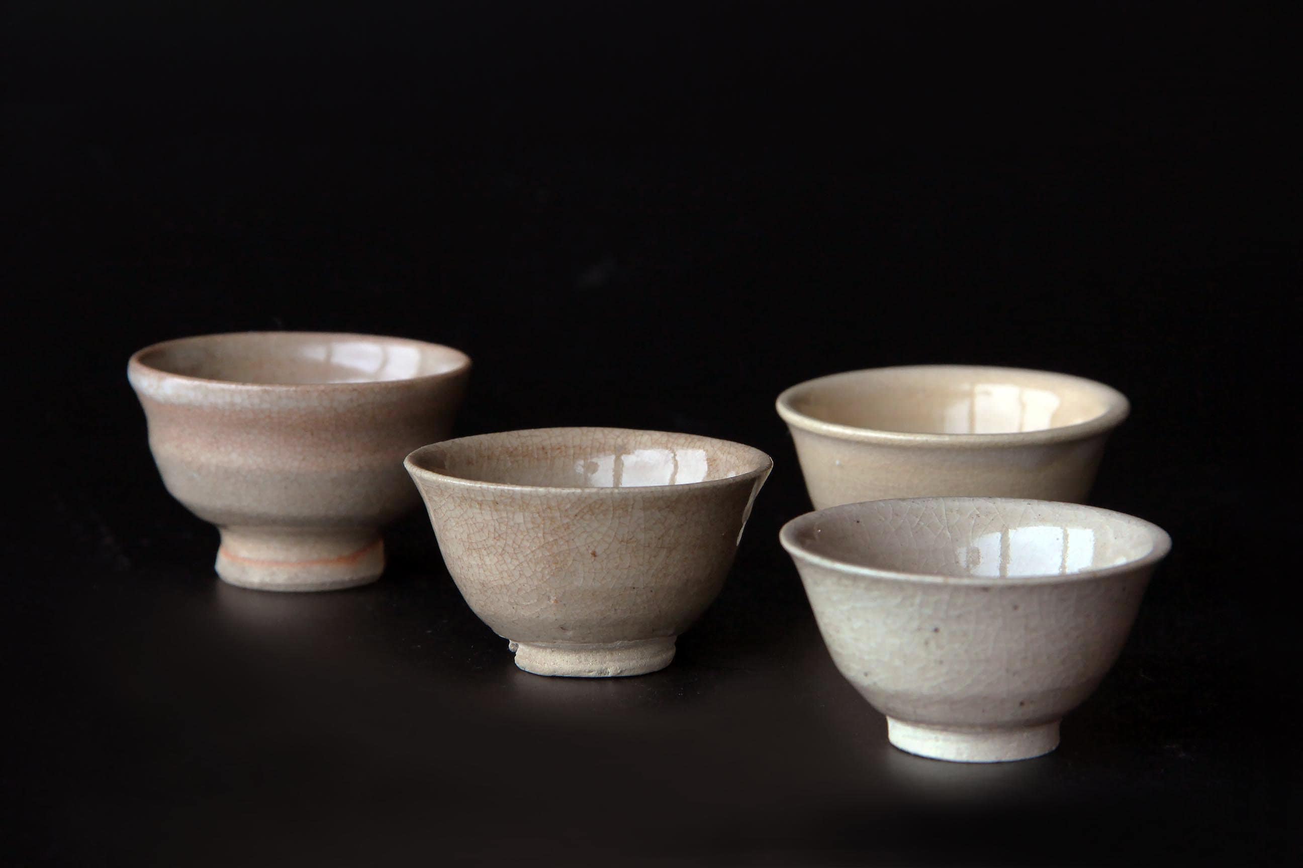 古い萩焼のぐい呑み |日本の陶磁器 - Etsy 日本