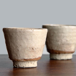 Old Sake Cup | Hagi Pottery | Japanese Ceramic