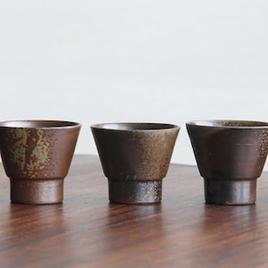 Bizen Pottery Sake Cup | Japanese Pottery | Sencha