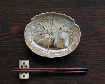 17cm / Vintage Tableware | Japanese Pottery | Ceramic Dish