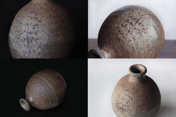 備前焼(ビンテージ) 人間国宝 藤原雄 昔の備前焼 とっくり 徳利