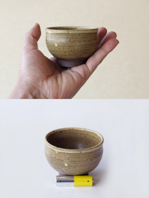 Shodai Ware Yunomi Tea Cup Japanese Vintage Ceramic