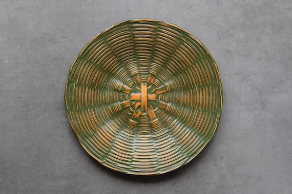 17cm / Hand Woven Bamboo Plate | Japanese Hand Craft