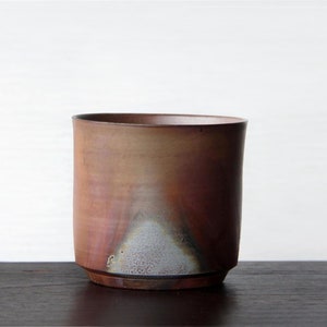 Bizen Tea Cup | Unglazed Japanese Pottery | Beer Mug Cup