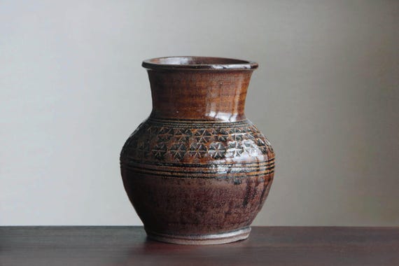 H17.5cm / Vase by Ichiro Kimura | Japanese Vase | Mashiko Pottery | Mingei