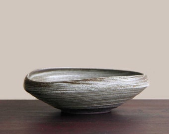 17.5cm / Japanese Pottery | Hakeme Bowl Tableware