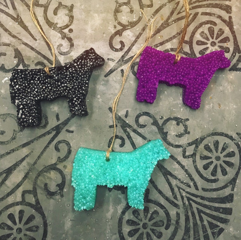 Show Steer Car Scent - Car Freshie - Car Air Freshener - Car Charm - Car Candle - Wholesale - Stocking Stuffers
