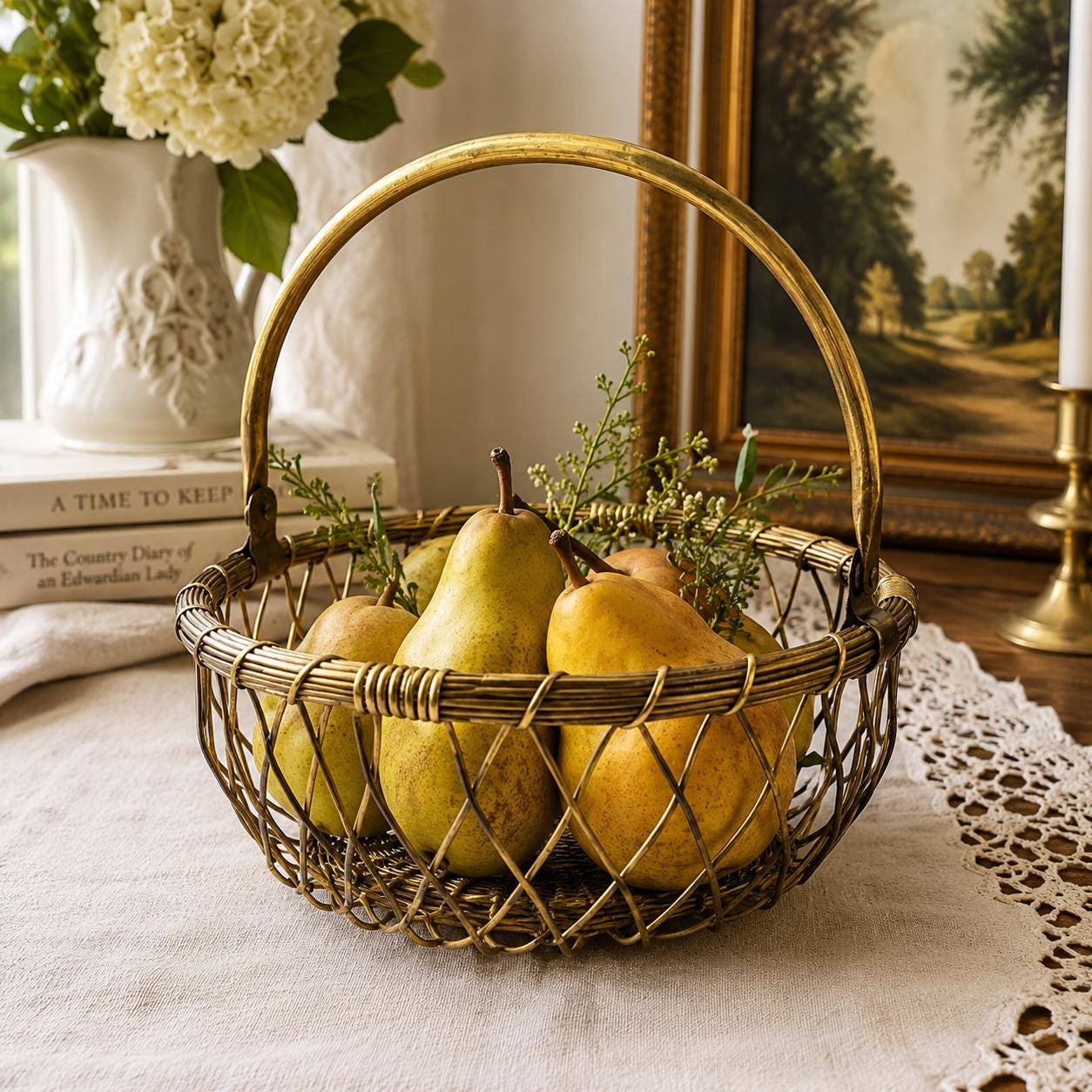 Brass Fruit Basket - Etsy