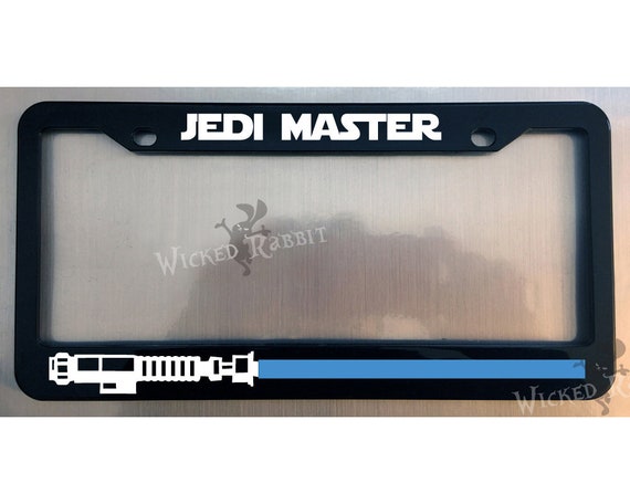 star wars license plate frame