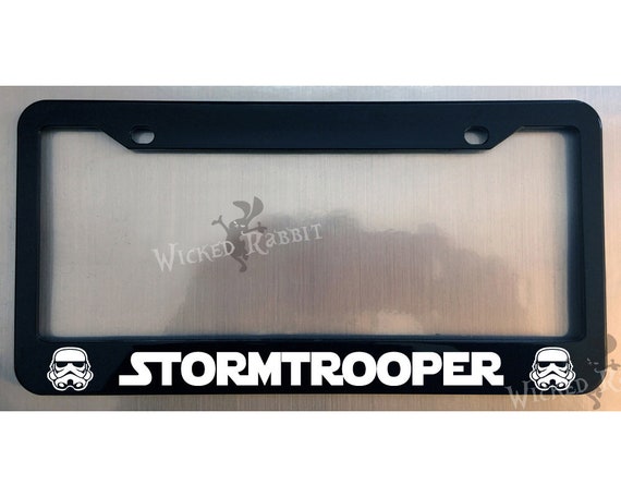 stormtrooper license plate frame