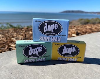 Cera de surf Dope (paquete de 3 temperaturas)