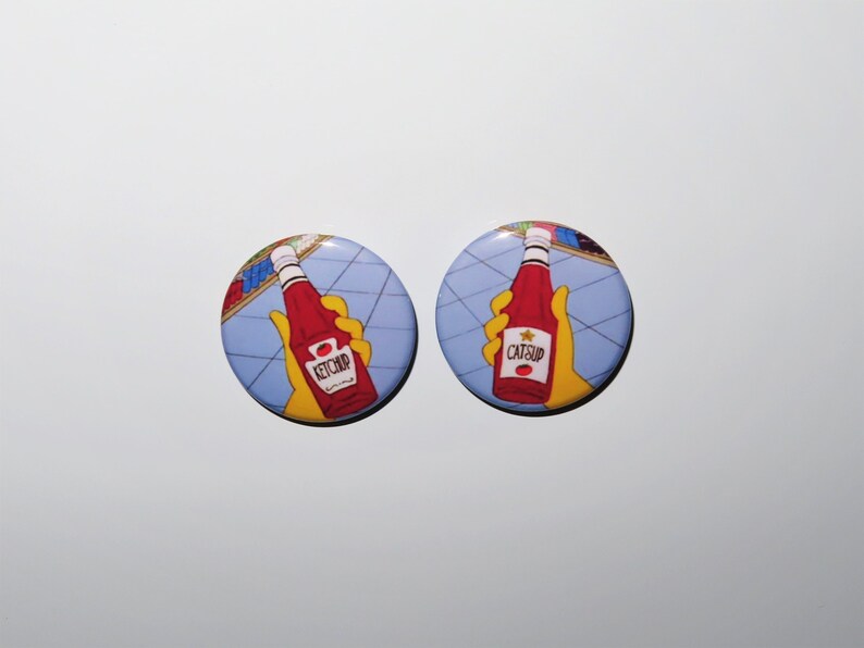 Mr. Burns Ketchup Vs. Catsup the Simpsons 1.5 Etsy