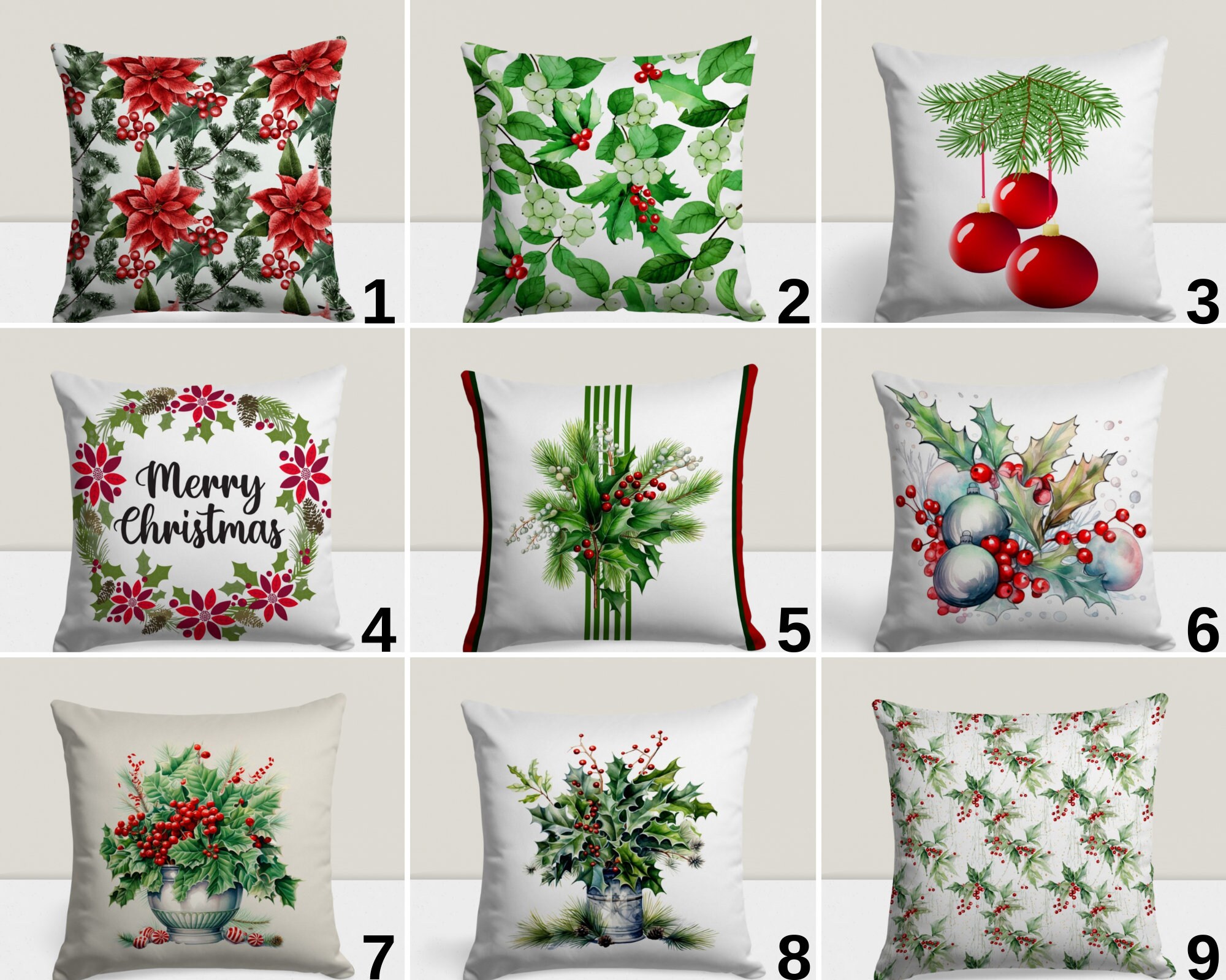Berry Cushions Etsy UK