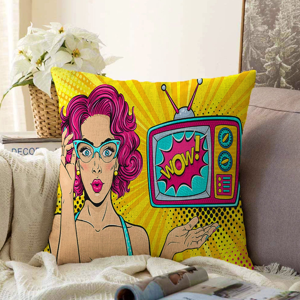 Art pillow cases online