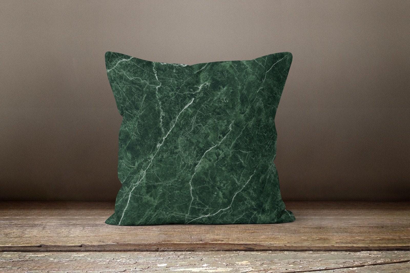 Lot De 2 Housses De Coussin 30x50 Cm En Chenille - Rayé Vert Et Noir - Style Boho Moderne - Pour Canapé, Lit, Salon, Extérieur