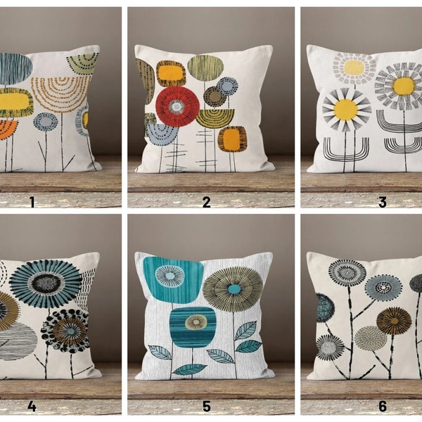 Decorative dandelion drawing pillow top/Abstract pillow cover/Modern style silhouette cushion cover/High quality suede onedraw cushion case