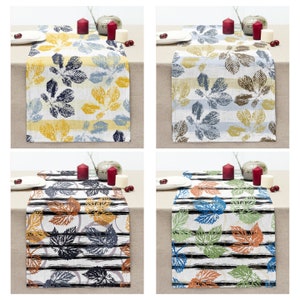Floral Table Runner, Colourful Table Cloth, Flower Dining Room Table Decoration, Kitchen Table Top, Decorative Runner, Housewarming Gift