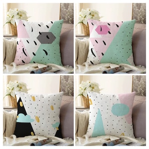Funda de cojín de nubes, almohada decorativa para habitación infantil, decoración de dormitorio, cojín con temática de cielo encantador, decoración infantil para el hogar.