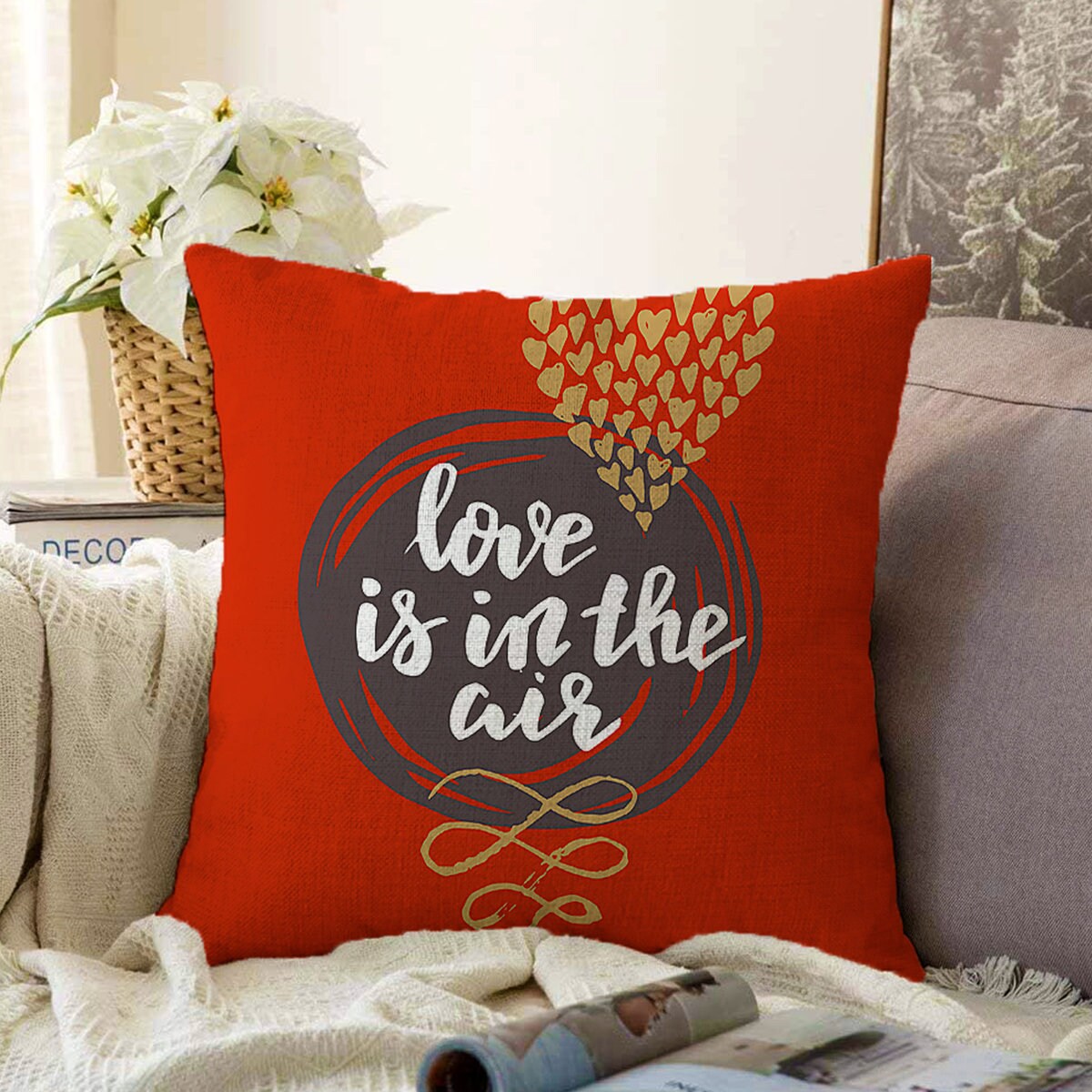 Federa Per Cuscino Natalizio In Tartan, Federa Per Cuscino - Foto 7