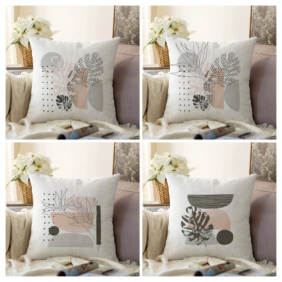 Modern floral cheap pillow