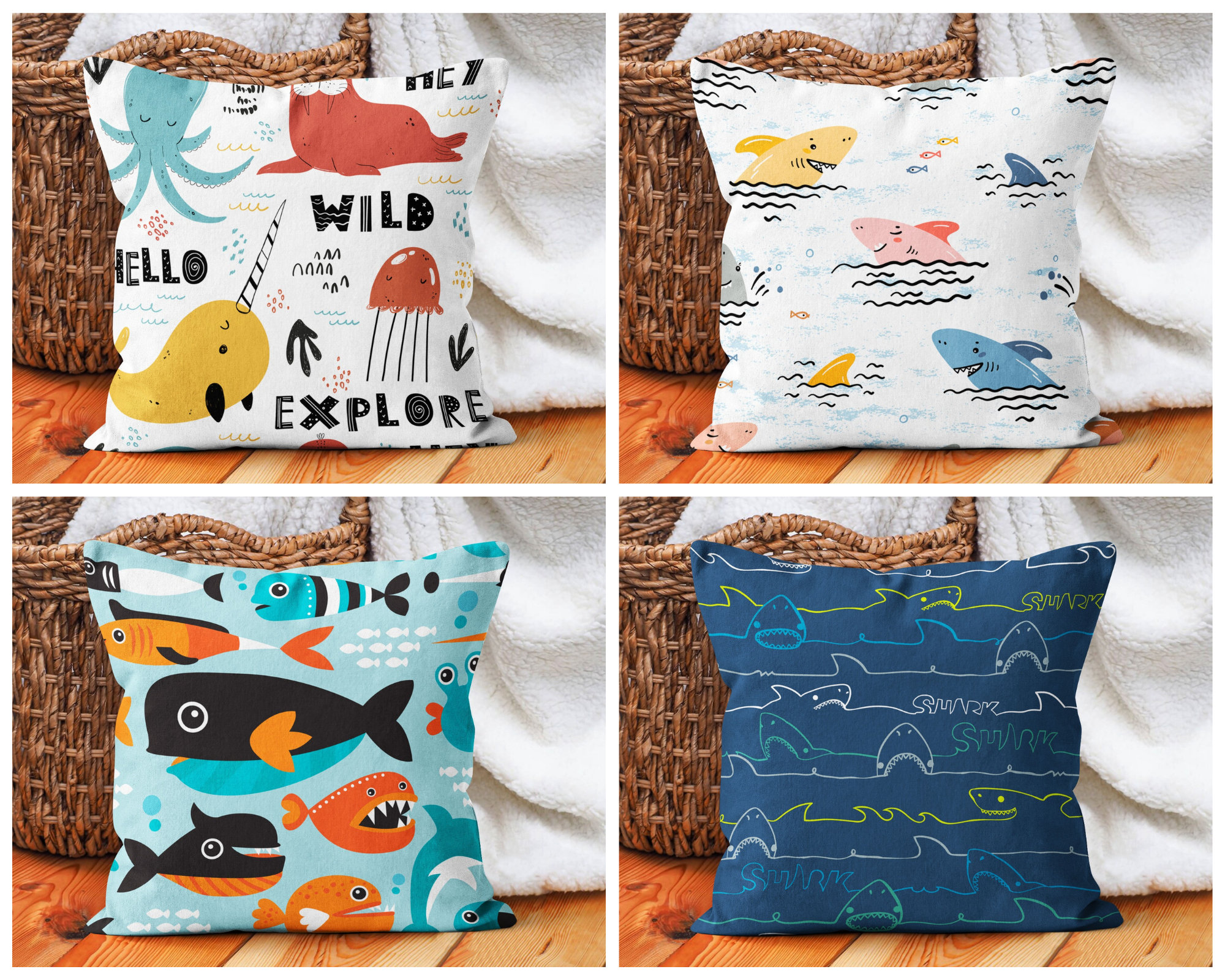 Kids 2025 throw pillow