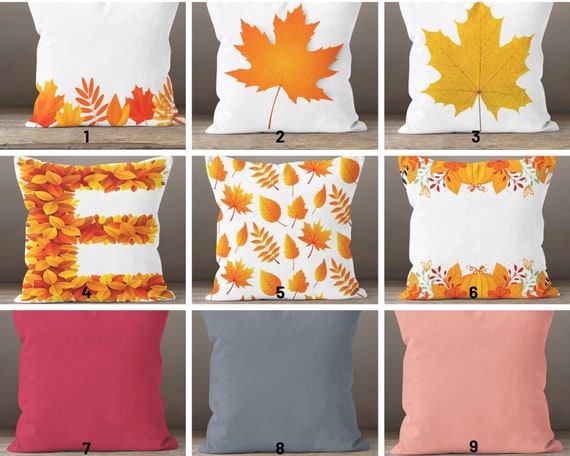 Juego De 2 Fundas De Almohada Decorativas De Otoño De 20 X 20 Pulgadas