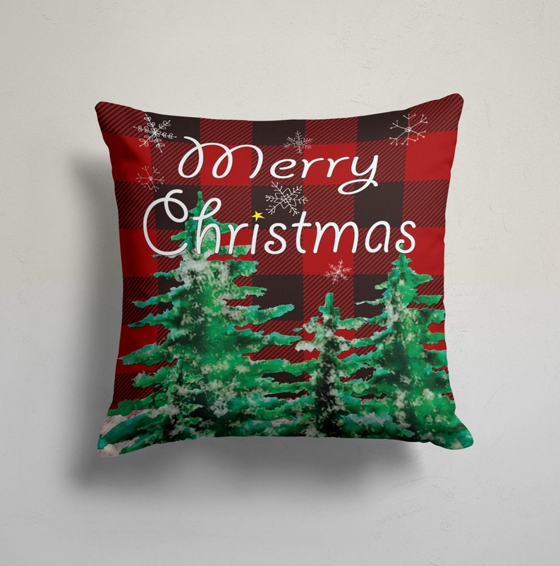 Merry Christmas Cushion Cover/xmas Home Decoration/festive Etsy UK