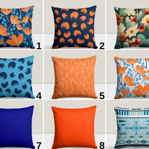 Modern Flower Cushion Cover, Boho Floral Pillow Case, Trendy Bedroom Decoration, Home Textile Accent, Chic Living Room Accessory