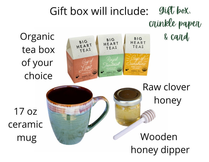 Sympathy Tea Gift Box Tea Lover's Gift Tea Box Tea Etsy