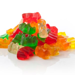 Build a Box - Gummi Bears - 7 oz Container of Fruity Bear-Shaped Gummies