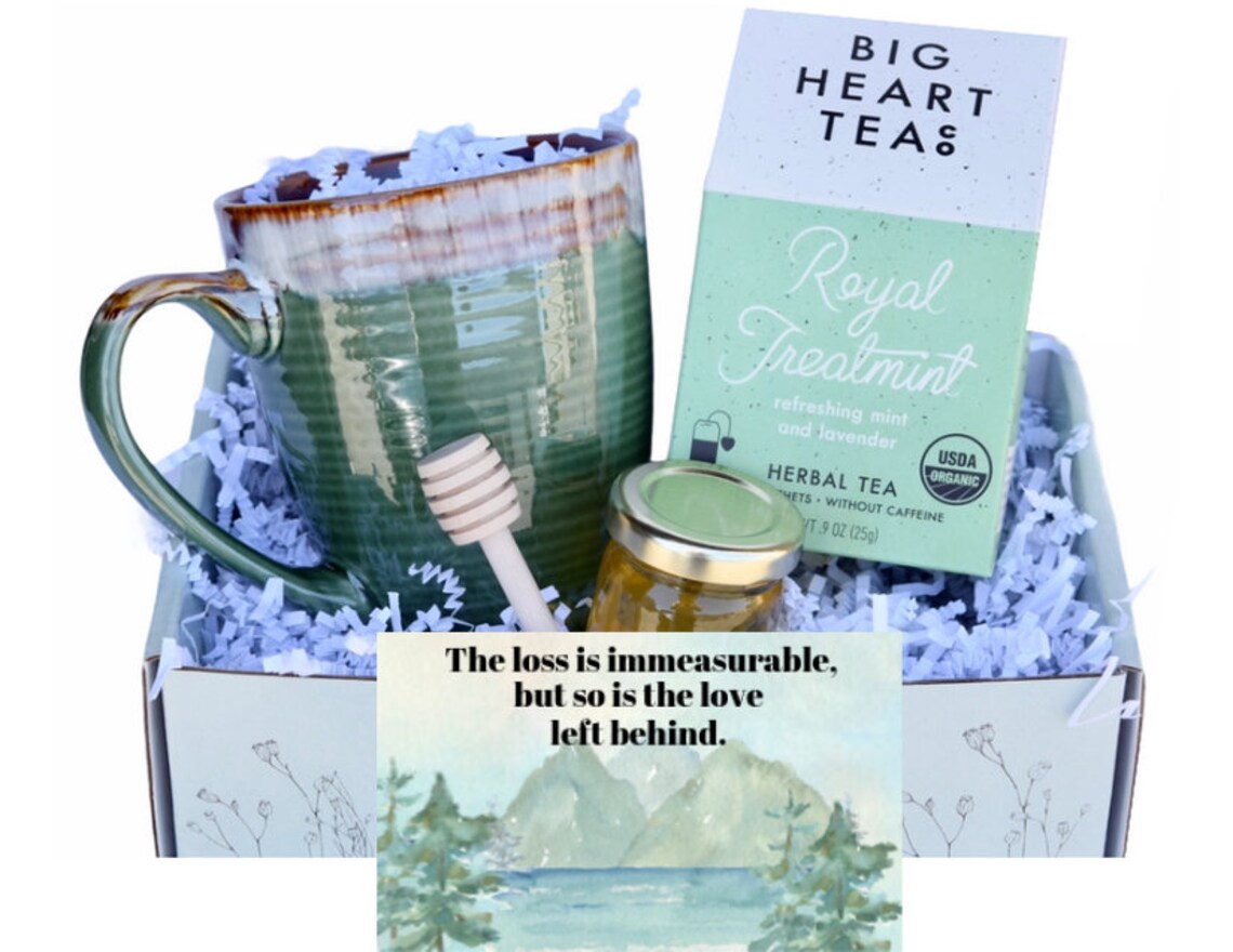 Sympathy Tea Gift Box Tea Lover's Gift Tea Box Tea Etsy