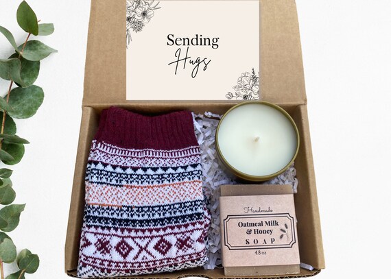 Winter Gift - Gift For Friend - Holiday Gift - Gift For CoWorker - Thank You Gift - Cozy Gift - Winter Socks Gift - We'll Ship For You