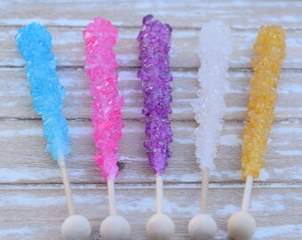 Build a Box Item - Old Fashioned Rock Candy - Cotton Candy - Cherry - Grape - Original - Root Beer