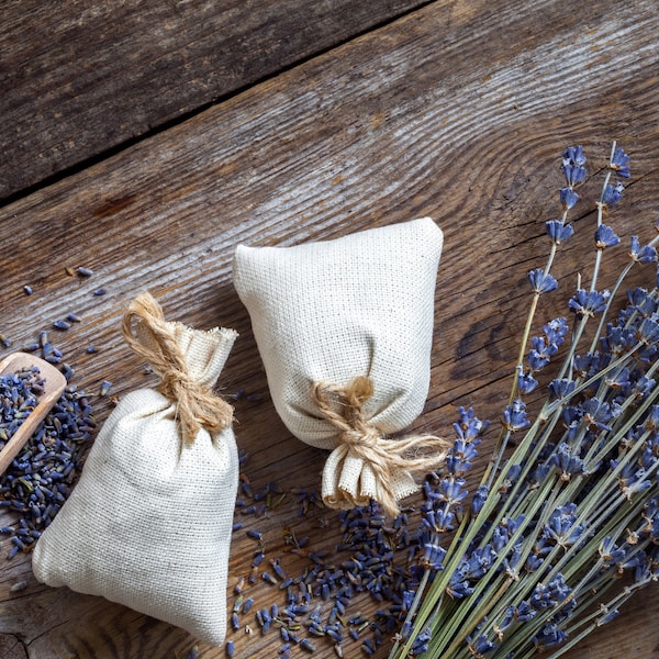 Build A Box Item - Lavender Sachet - Aromatherapy - Dried Lavender Flowers - Relaxation