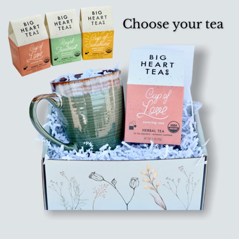 Sympathy Tea Gift Box Tea Lover's Gift Tea Box Tea Etsy