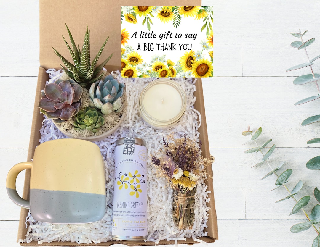 Thank You Gift Basket Thank You Care Package Appreciation Gift