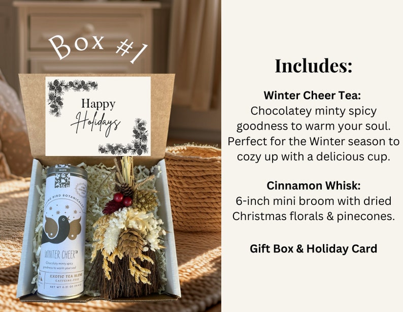 Christmas Gift Box Christmas Care Package Holiday Gift Box Gift for