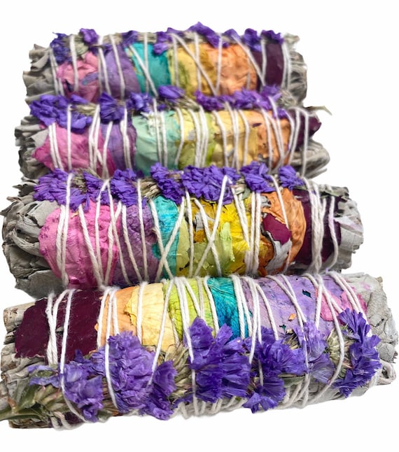 Build a Box Item- Rose Wrapped White Sage