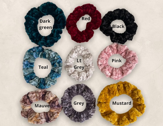 Build a Box Item - Hair Scrunchie - Soft Velvet Hair Scrunchies