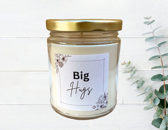 Build a Box - Big Hugs Candle - Pick Your Candle Scent - Hand Poured Small Batch Soy Candles - 9oz