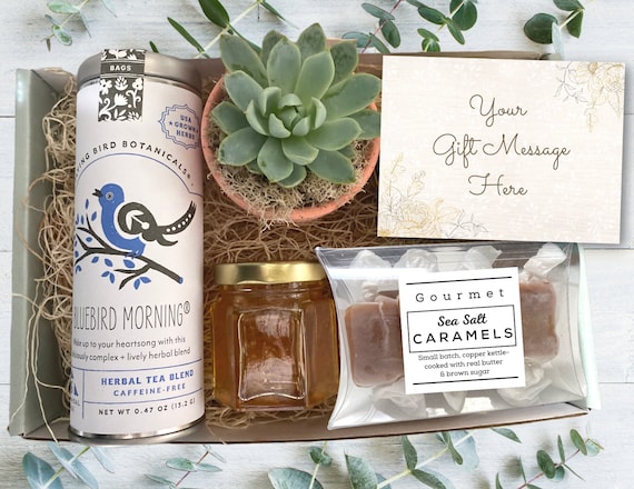 Tea Gift - Customizable Card Message - New Home - Birthday Gift - Retirement - Sympathy - Thank You - Thinking of You