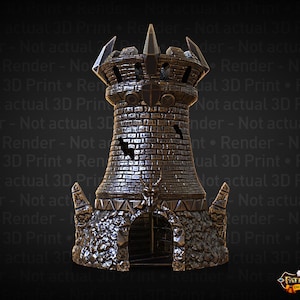 Details about   Fates End Artificer Class Dice Tower Quality 3D Print with Dice Tray Steampunk 