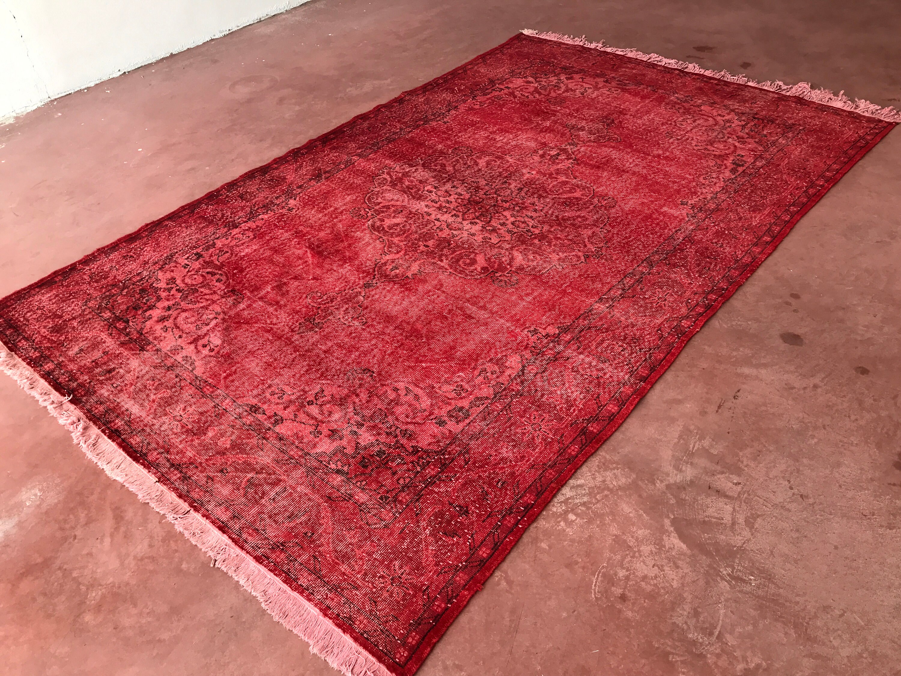 6.3 x 10.1 ft Türkischer Teppich Großer Teppich Roter | Etsy