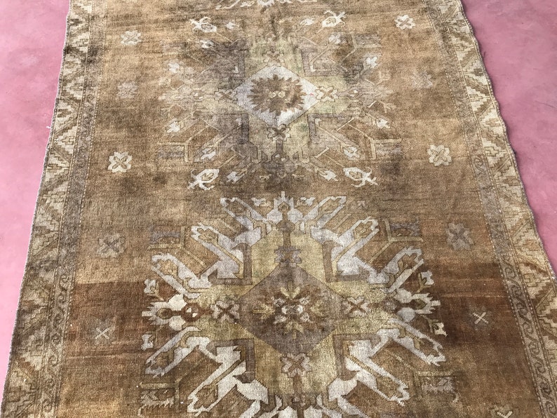 aztec rug area rug FREE SHIPPING 5.4 x 7.1 ft tribal rug ethnic rug,handmade rug,oriental rug MFK463 decorative vintage rug turkish rug