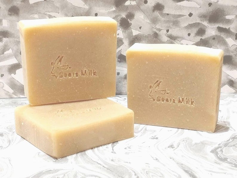 Handmade soap made from goat's milk, fragrance-free, with organic vegetable oils. image 4